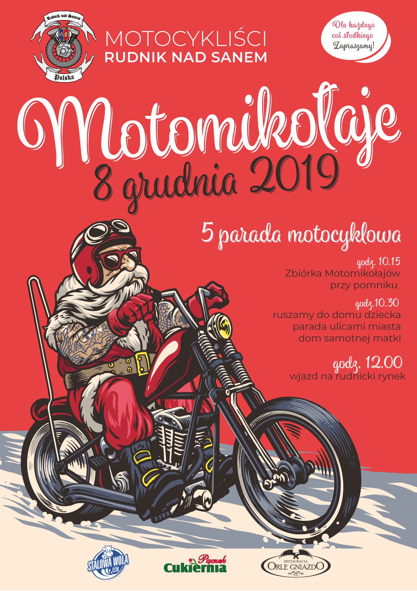 Plakat – MotoMikołaje 2019