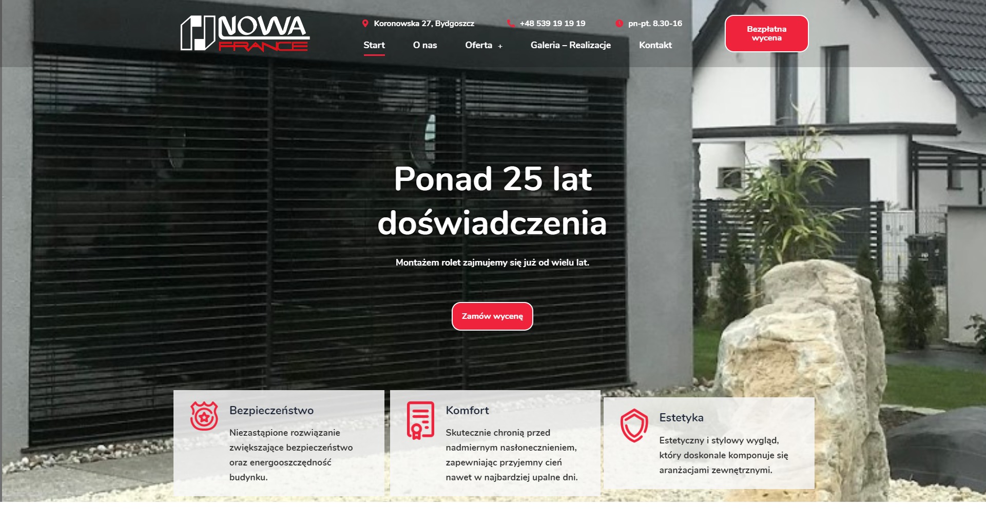 Projektowanie stron internetowych portfolio | Padre - mów obrazem
