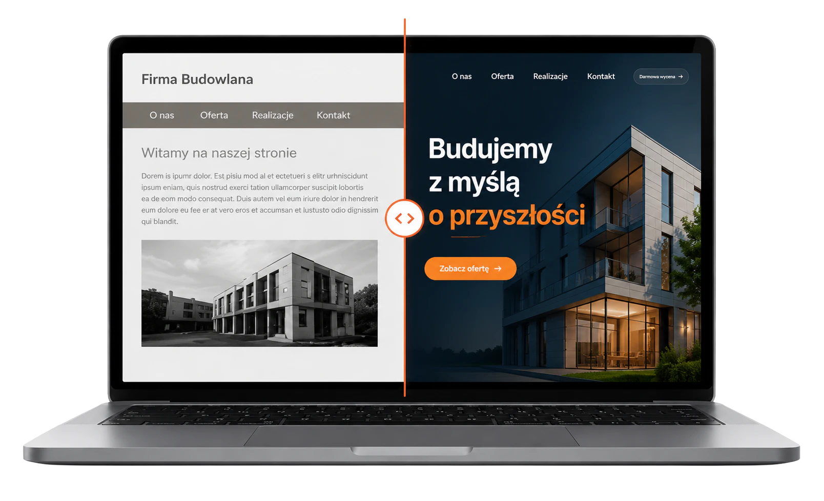 Modernizacja stron internetowych | Padre - mów obrazem